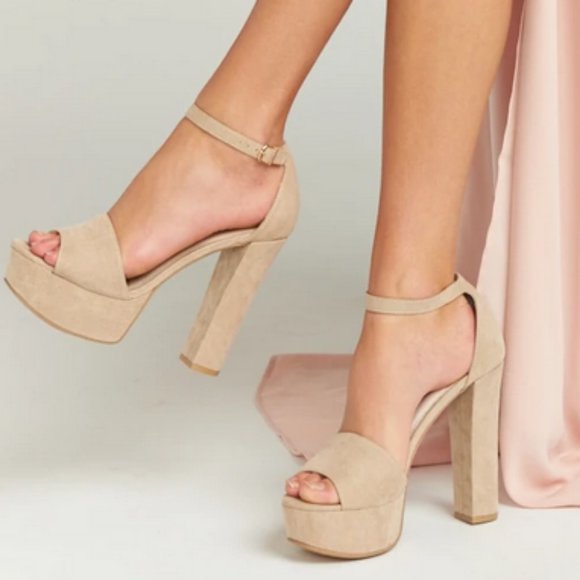 Chinese Laundry Shoes - CHINESE LAUNDRY Suede Platform Sandals